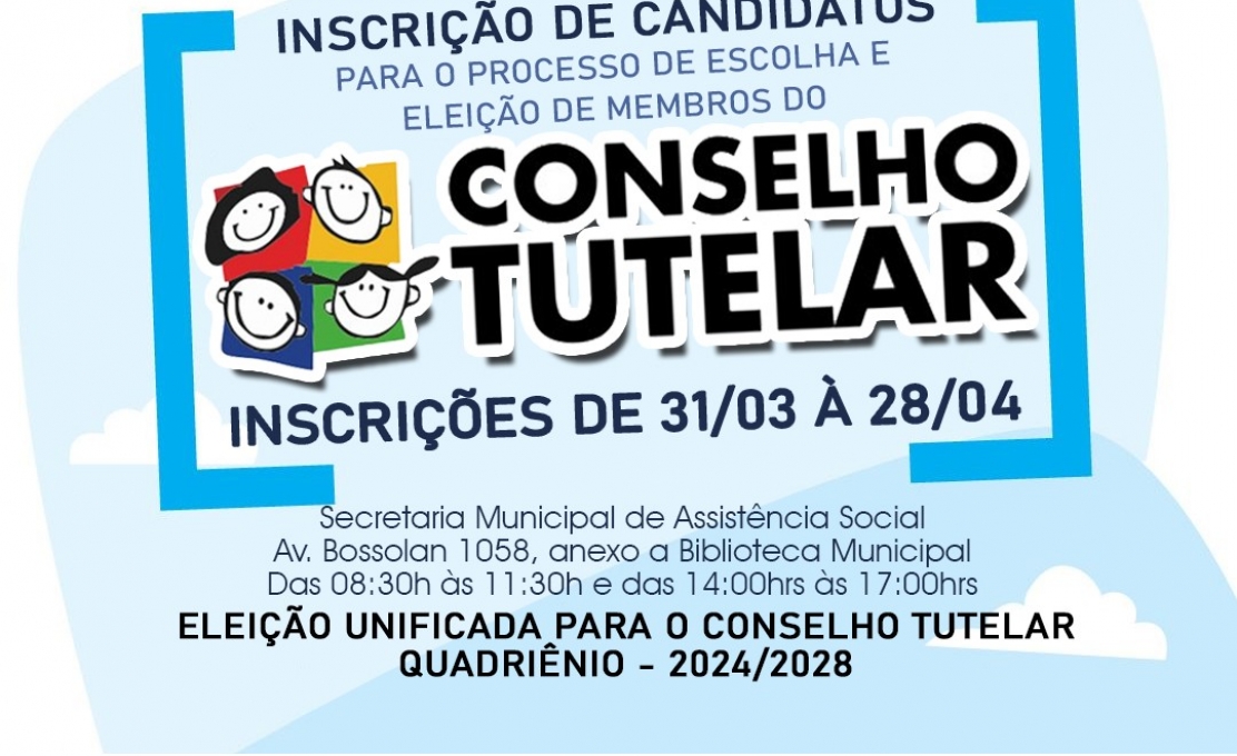 Processo de Escolha dos Membros do Conselho Tutelar - Edital de Abertura Nº 01/2023